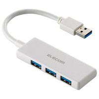 エレコム USB 5Gbpsハブ 3ポート ホワイト U3H-H030WH