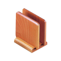 マイン 木製 メニュー立て M40-564 ナチュラル 103×75×120 FC081LW-7642200