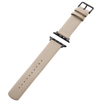 エレコム Apple Watch用 ソフトレザーバンド(46/49/45/44/42mm) グレージュ AW-45BDLGB