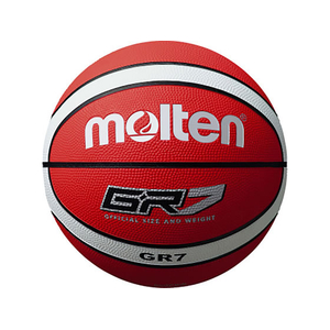 モルテン バスケットボール 7号球 GR7 レッド×ホワイト FCJ057D-BGR7RW-イメージ1