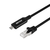 バッファロー USB-C to GigaLANアダプターケーブル(マグネット結束モデル)(1m) ブラック LUAMC-U3CG10BK-イメージ2