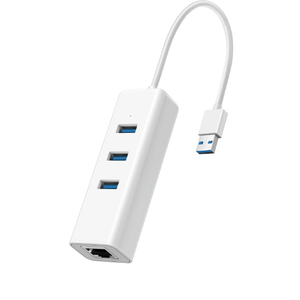 ティーピーリンク 2in1 USB&有線LANアダプタ(USB 3．0ポート×3+ギガビットLANポート×1搭載) UE330 JP-イメージ1