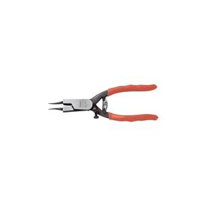 トラスコ中山 TRUSCO　スナップリングプライヤー　軸用　Φ1．0　曲爪51型 51-1B-イメージ1