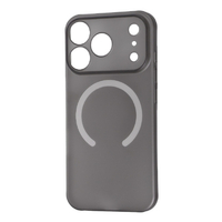 レイ・アウト iPhone 18 Pro用 / 17 Pro用 / ハードケース スリムフィット 0．6mm +マグネット充電対応 / クリアブラック RT-P58PMS/CB