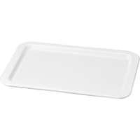 若泉漆器 ニューホワイト 渕丸長角プレート 48cm FC926KY-0261650