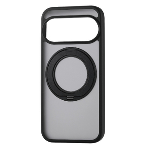 エレコム Google Pixel 11/11 Pro用ハイブリッドケース MAGKEEP スタンドマット ブラック PM-P262MGSTCBK-イメージ3