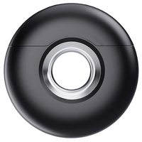EGONIA ドーナッツ型マイクロタッチシェーバー EGONIAマイクロシェーバー マットブラック EGO-501BLK75075010
