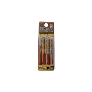 トラスコ中山 TRUSCO　振動ドリル用コンクリートドリル　4．3mm　5本組 TCD-43-5P-イメージ1