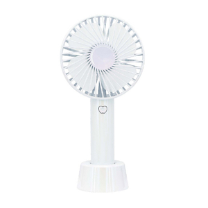 AXCEL 充電式ハンディファン ホワイト AXL-847WH-イメージ1