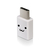 エレコム USB2．0変換アダプタ(Type-C-micro-B) フェイス MPA-MBFCMADNWHF-イメージ2