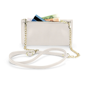 Cellularline MiniBag 横型ショルダーバッグ カード収納 ホワイト MINIBAGPETITW-イメージ4