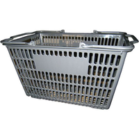 江部松商事 ショッピングバスケット F-101 ダークグレー FC081LX-8070500