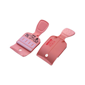 旭電機化成 しっぷ貼り ひとりでペッタンコ SMILE KIDS ピンク ASH-10(PK)-イメージ1