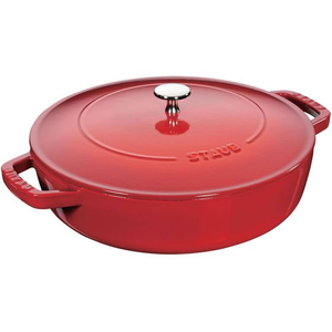 STAUB ストウブ ブレイザーソテーパン 28cm チェリー 40511-474 FC366LA-0561010-イメージ1