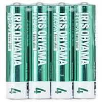 アイリスオーヤマ アルカリ乾電池単4形 4本パック BIGCAPA basic+ LR03BBP/4S