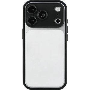 グルマンディーズ iPhone18 Pro/17 Pro用 ﾌﾟﾗﾝﾌﾟﾌﾚｰﾑｹｰｽ ブラック IFT-196BK-イメージ1