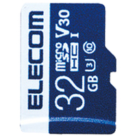 エレコム データ復旧microSDHCカード UHS-I U3 V30 32GB MF-MSU13V3Rシリーズ MF-MS032GU13V3R