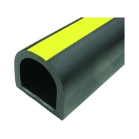 八興販売 ネオストッパー 黒(黄色ライン)70113 FC317HH-8289260
