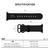 araree SOFT WOVEN STRAP for Apple Watch 49/46/45/44/42mm ブラック AR25012AW-イメージ15