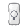 Ｈａｍｅｅ iPhone 16 Plus用MAGSYNQ強化ガラスクリアケース I FACE REFLECTION グレー 41-980125