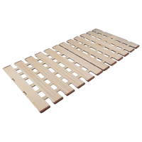 オスマック 桐製軽量幅広すのこベッド 2つ折れ式 セミシングル MYZ-80