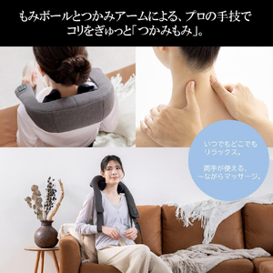 スライヴ つかみもみマッサージャー THRIVE ストーングレー MD-460-イメージ3