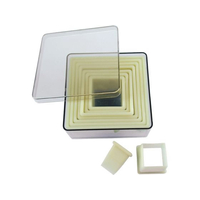 de BUYER SAS/デバイヤー 樹脂製パテ抜 四角 9pcsセット 4304.30 FC420LW-7793700