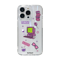 BOOGIE WOOGIE iPhone 13 Pro用オーロラケース Purple BW22012I13PPL