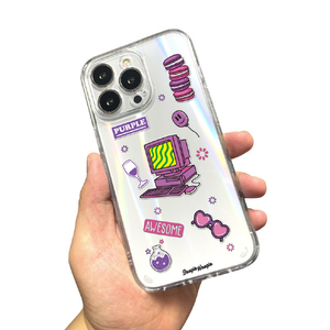 BOOGIE WOOGIE iPhone 13 Pro用オーロラケース Purple BW22012I13PPL-イメージ3