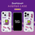BOOGIE WOOGIE iPhone 13 Pro用オーロラケース Purple BW22012I13PPL-イメージ4