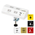 エルパ 集中スイッチ付きデスクUSBタップ 4個口2ポート PD対応2m ホワイト WLS-RDS4222SUCW-イメージ2