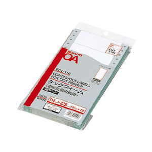 コクヨ コンピュータフォームラベル 6面 100折 F861668ECL-116-イメージ1