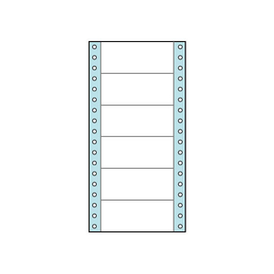 コクヨ コンピュータフォームラベル 6面 100折 F861668-ECL-116-イメージ2