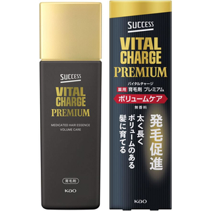 KAO サクセス バイタルチャーシ ゛薬用育毛剤 プレミアムボリュームケア FCE343M-イメージ3