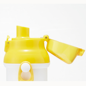 スケーター 抗菌食洗機対応直飲みワンタッチボトル(480ml) ノラネコぐんだん PSB5SANAGﾉﾗﾈｺｸﾞﾝﾀﾞﾝ-イメージ4