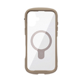Ｈａｍｅｅ iPhone 16 Plus用MAGSYNQ強化ガラスクリアケース I FACE REFLECTION ベージュ 41-980132