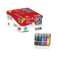 ジット キヤノン BCI-321+320／5MP 5色 リサイクル FCD819P-JIT-C3215P