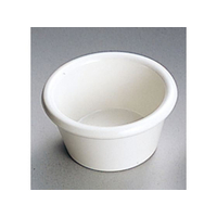 江部松商事 EBM/ジェスナー ラメキン プレーン メラミン 0394 ボーン 4oz FC850LS-6467200