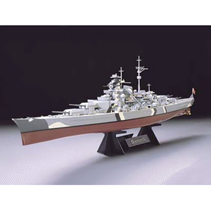 タミヤ 1/350 ドイツ戦艦 ビスマルク ﾀﾐﾔ 1/350 ﾋﾞｽﾏﾙｸ ｶｲ-イメージ1