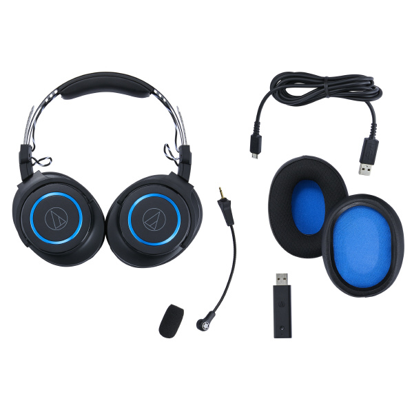 オーディオテクニカ ワイヤレスゲーミングヘッドセット ATH-G1WL Windows USB Type 型式 000Hz 電源 質量