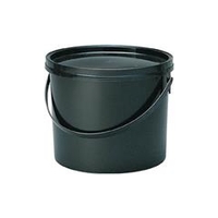 ＤＩＣプラスチック　容器資材 DSPシリ-ズFタイプ　5F蓋付　黒 DSP-5Fｸﾛ