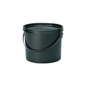 ＤＩＣプラスチック　容器資材 DSPシリ-ズFタイプ　5F蓋付　黒 DSP-5Fｸﾛ-イメージ1