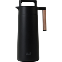 パール金属 外でも使える全真空ポット1．1L ブラック HC13BK