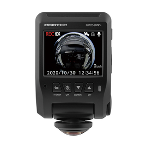 コムテック 1カメラドライブレコーダー（360°Full HD録画） HDR360GS-イメージ1