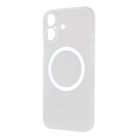 レイ・アウト iPhone 17用ハードケース スリムフィット 0．6mm +マグネット充電対応 / クリア RT-P52PMS/C