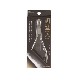 貝印 関孫六 ニッパーツメキリ FCB172J-000HC1804-イメージ1