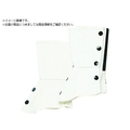 ミドリ安全 脚絆 帆布 ML-1201 ホック式 L ML-1201H-L FCA193J-4169948