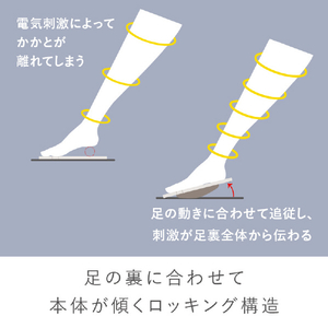 SIXPAD SIXPAD フットフィット3 コンパクト/Foot Fit 3 Compact ベージュ SE-DD-20A-イメージ6