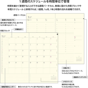 デザインフィル PRDスリム 週間バーチカル 星柄2027 FCJ008U-22473006-イメージ4