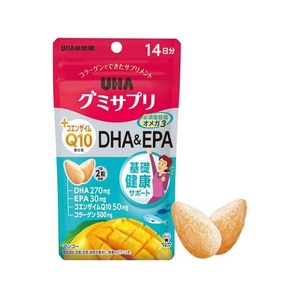 UHA味覚糖 グミサプリ DHA&EPA 14日分 28粒 FC400YN-イメージ1